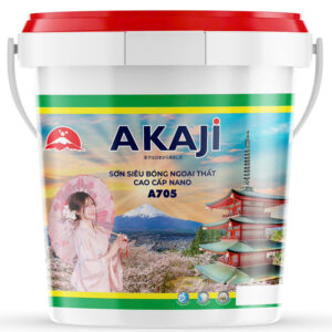 Sơn siêu bóng ngoại thất Nano AKAJI A - 705