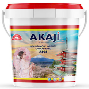 Sơn siêu bóng nội thất cao cấp nano Akaji A - 605